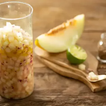 Vinagrete de melão