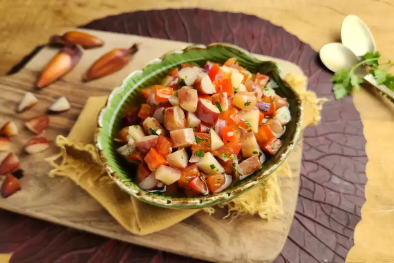 Receita de Vinagrete de pinhão