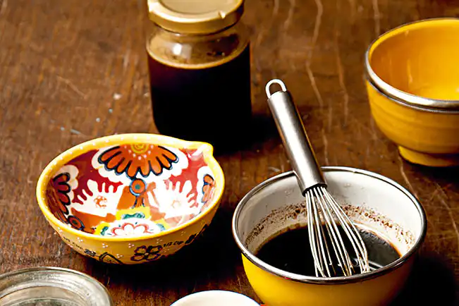 Vinagrete de shoyu para salada