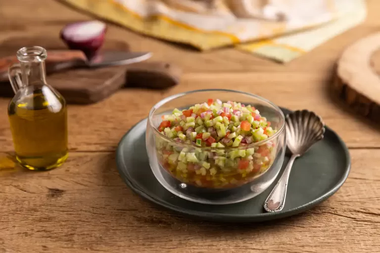 Receita de Vinagrete de talo de couve