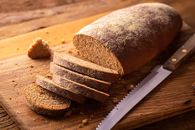 Pão de hambúrguer australiano
