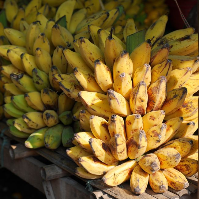 Purê de bananas