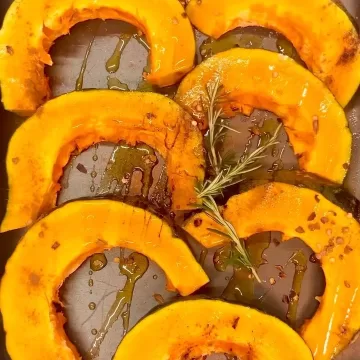 Abóbora assada