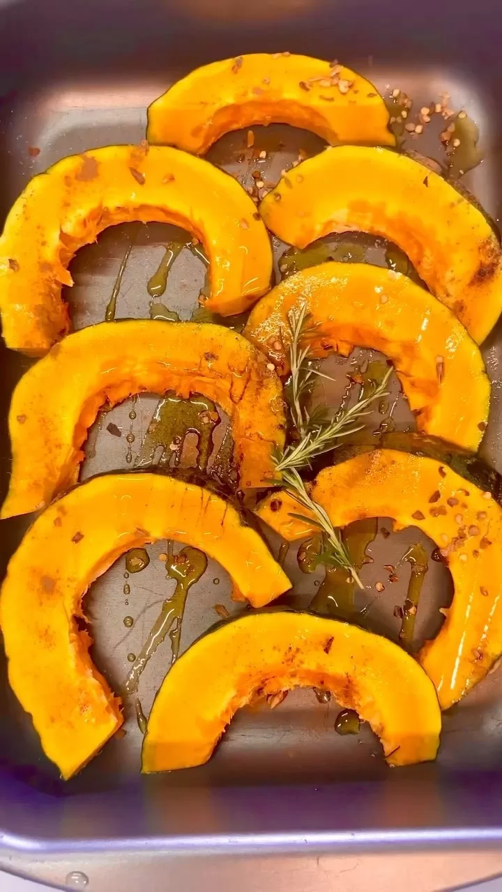 Receita de Abóbora assada