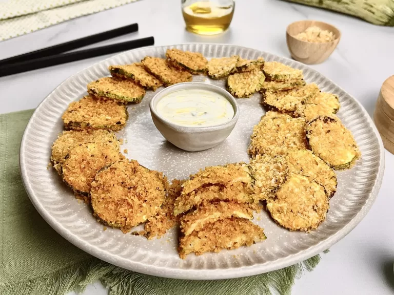 Receita de Abobrinha crocante no forno