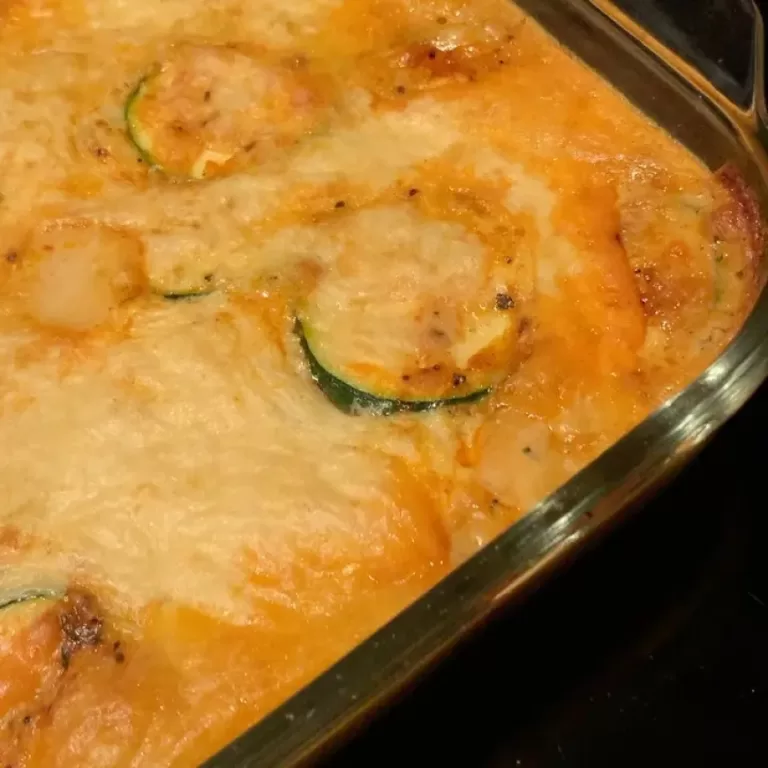 Receita de Abobrinha gratinada vegana
