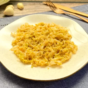 Acelga refogada com alho