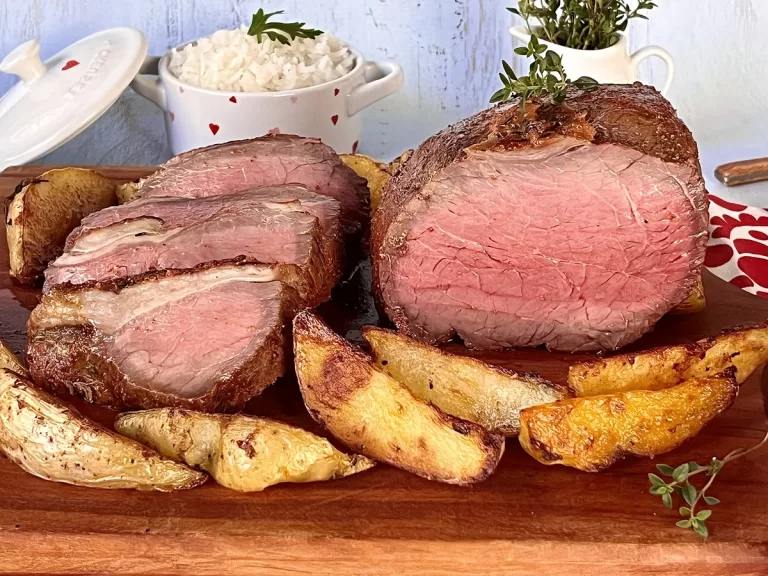 Receita de Alcatra no forno com batatas