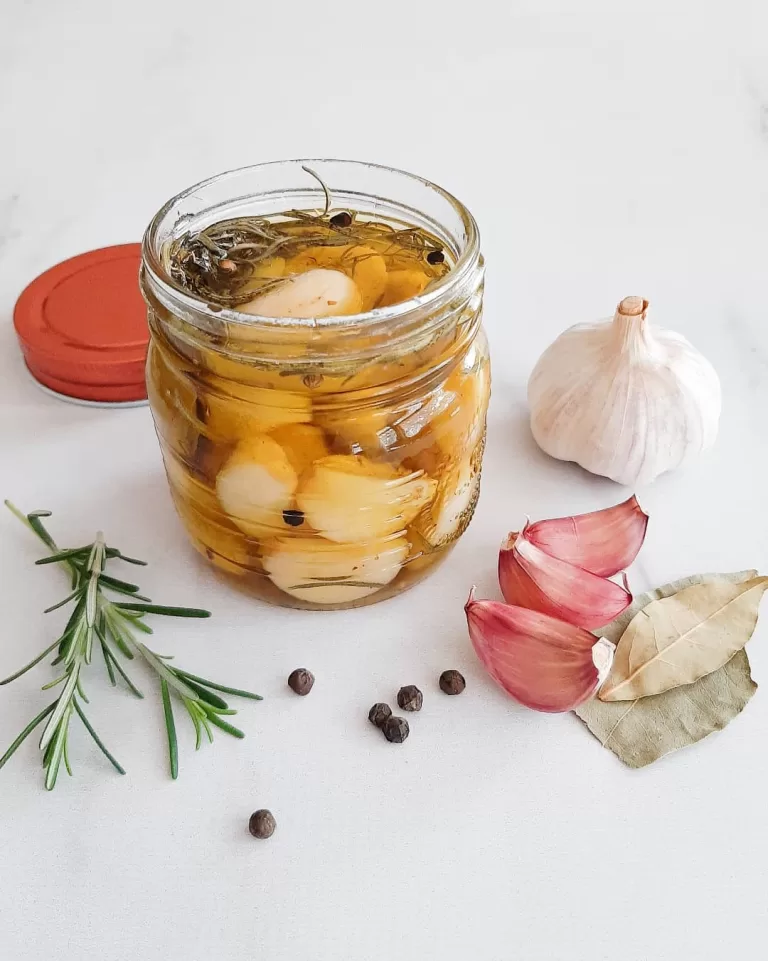 Receita de Alho confit