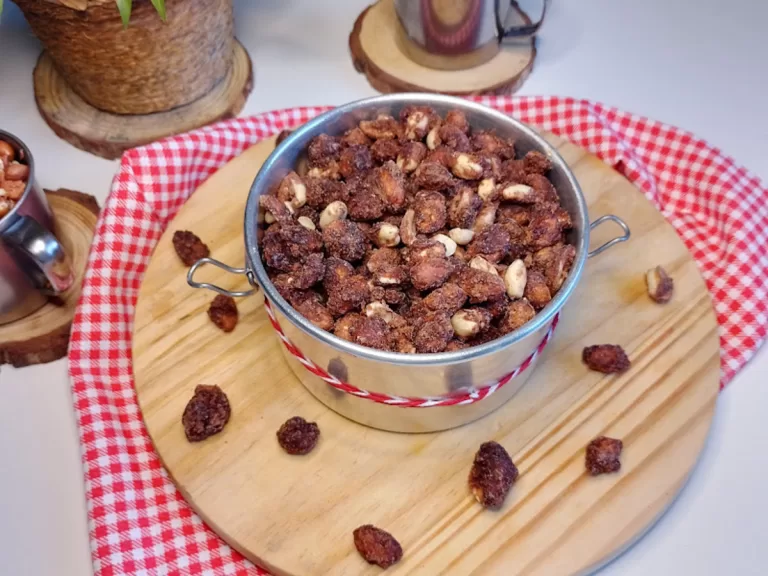 Receita de Amendoim praliné