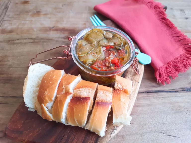 Receita de Antepasto de abobrinha fácil