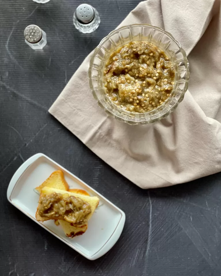 Receita de Antepasto de berinjela simples