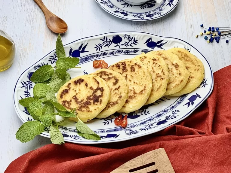 Receita de Arepas de mandioca