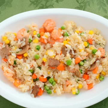 Arroz à grega apimentado