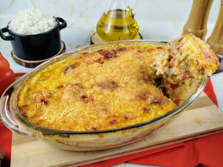 Receita de Arroz à grega no forno