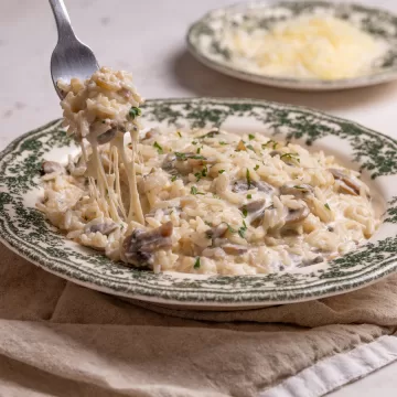 Arroz à piamontese fácil e rápido