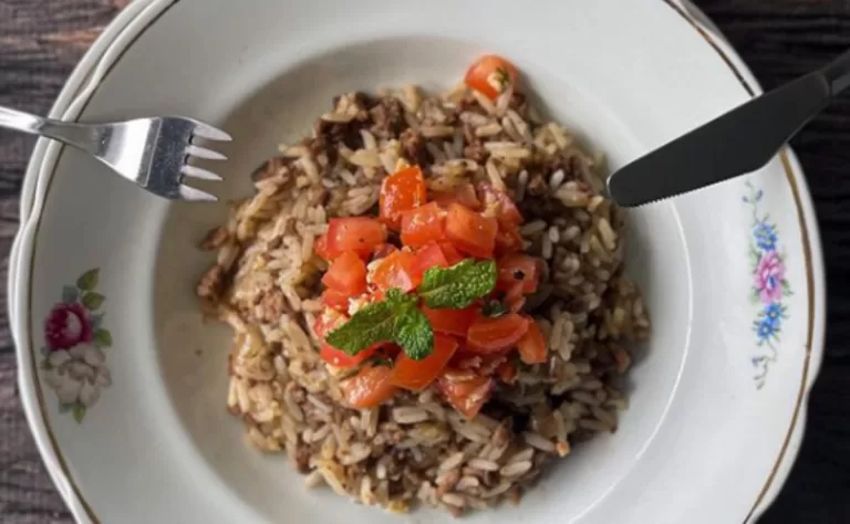 Receita de Arroz árabe com especiarias