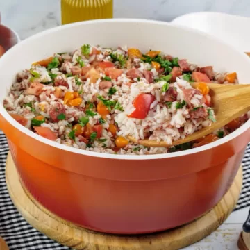 Arroz carreteiro rápido