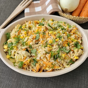 Arroz colorido