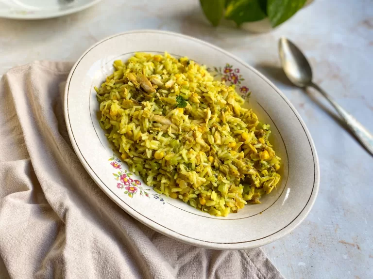 Receita de Arroz com frango desfiado