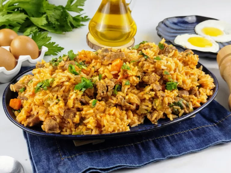 Receita de Arroz com moela