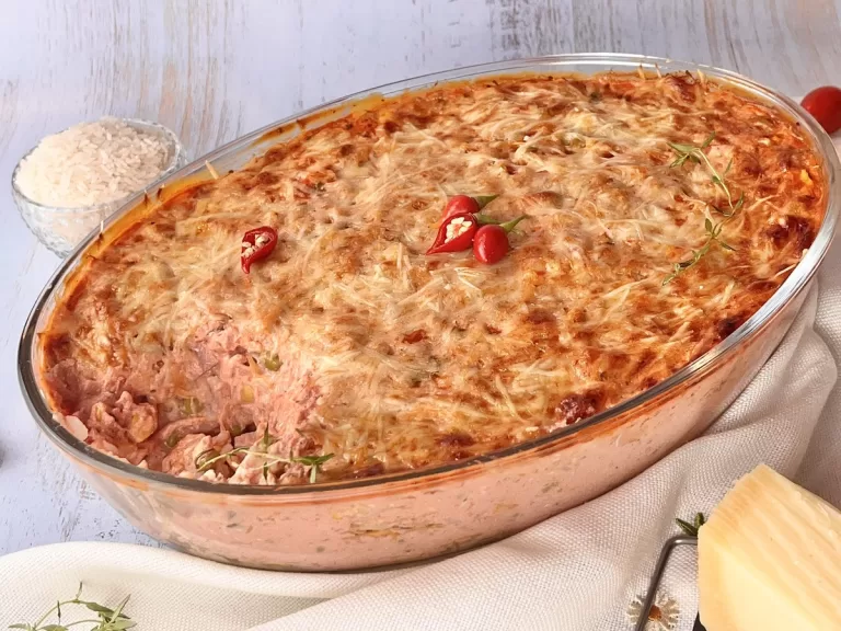 Receita de Arroz cremoso de forno