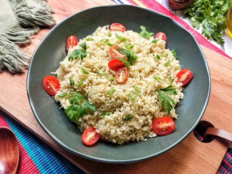 Receita de Arroz de couve-flor