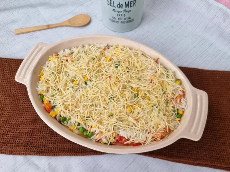 Receita de Arroz de forno