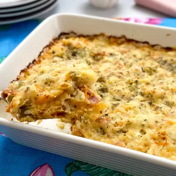 Arroz de forno simples
