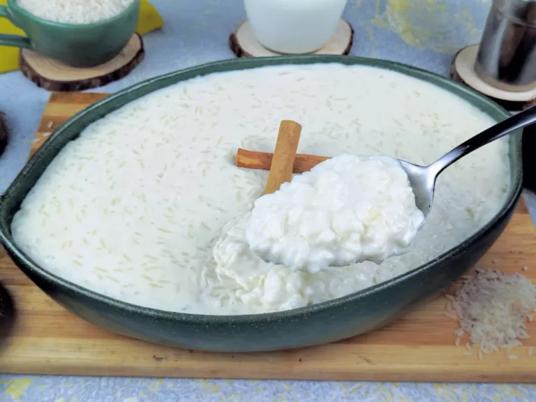 Receita de Arroz-doce com coco