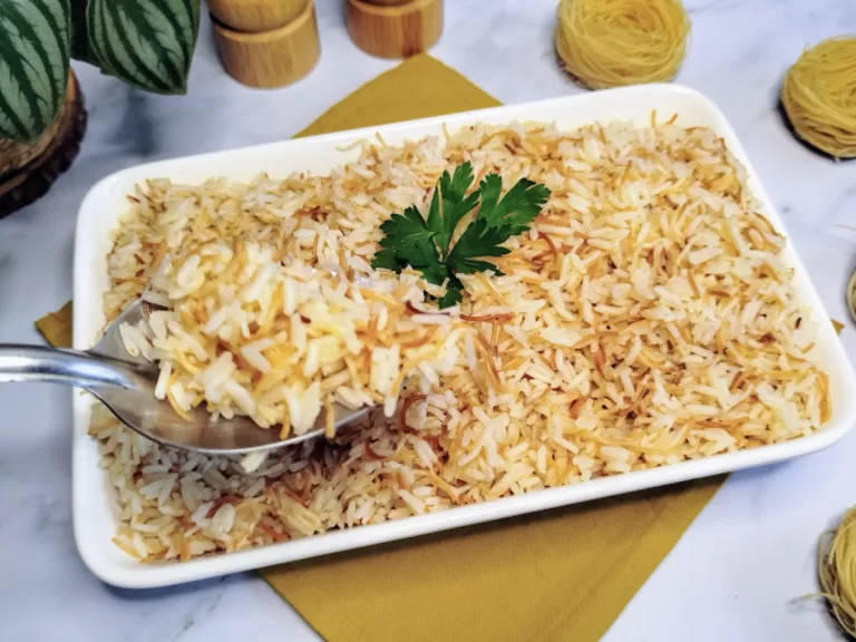 Receita de Arroz sírio com cabelo de anjo