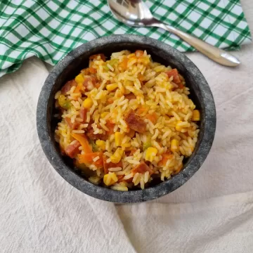 Arroz temperado