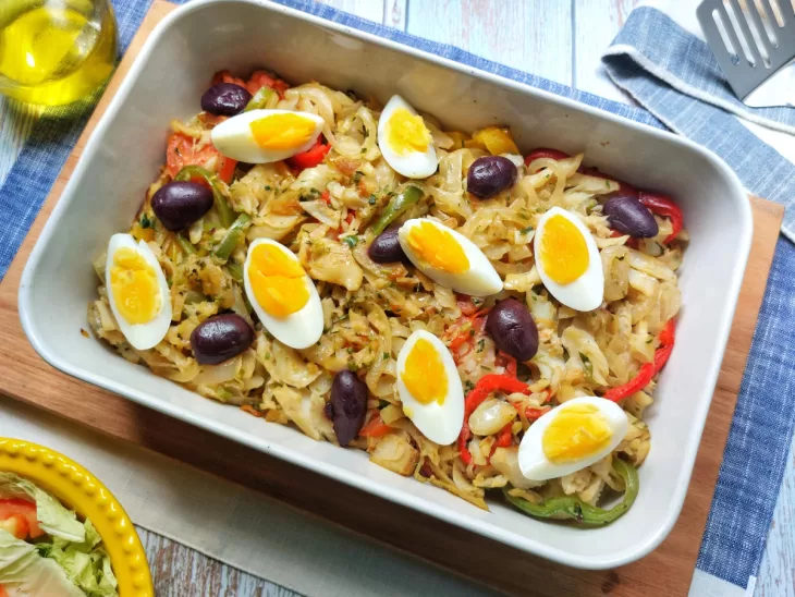 Receita de Bacalhau ao forno