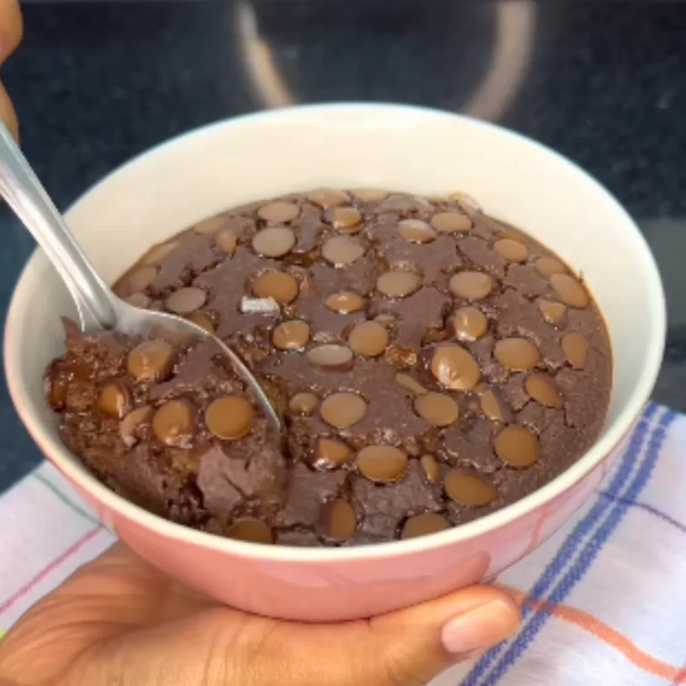 Receita de Baked oats de cacau