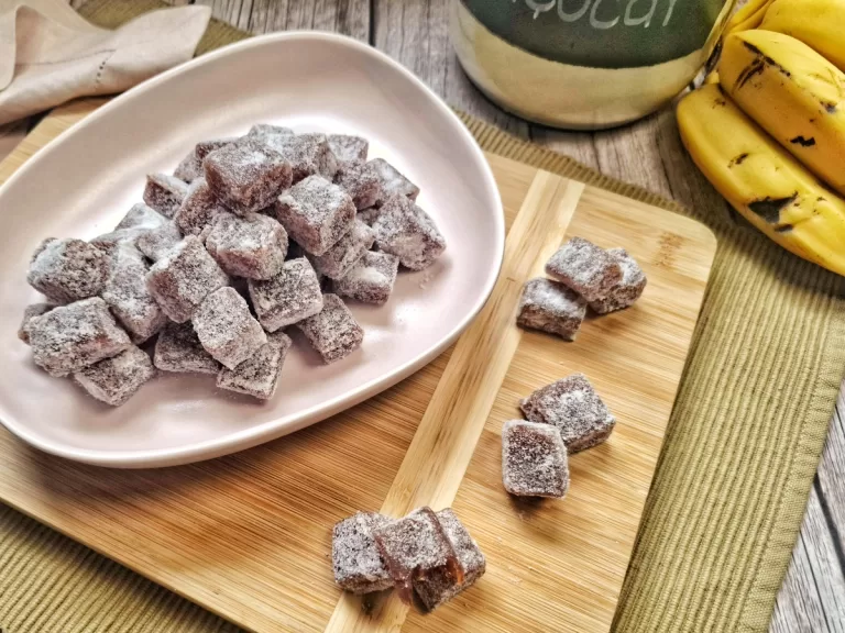 Receita de Bala de banana