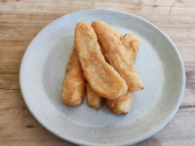 Receita de Banana à milanesa simples