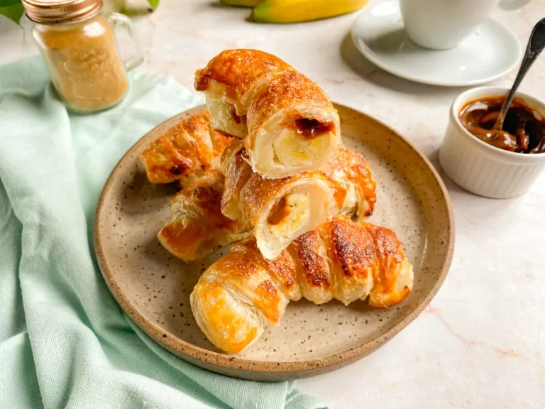 Receita de Banana folhada na Air Fryer