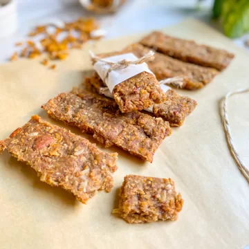 Barra de cereal com granola