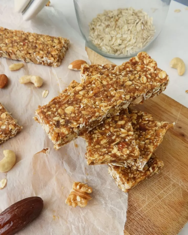 Receita de Barrinhas energéticas