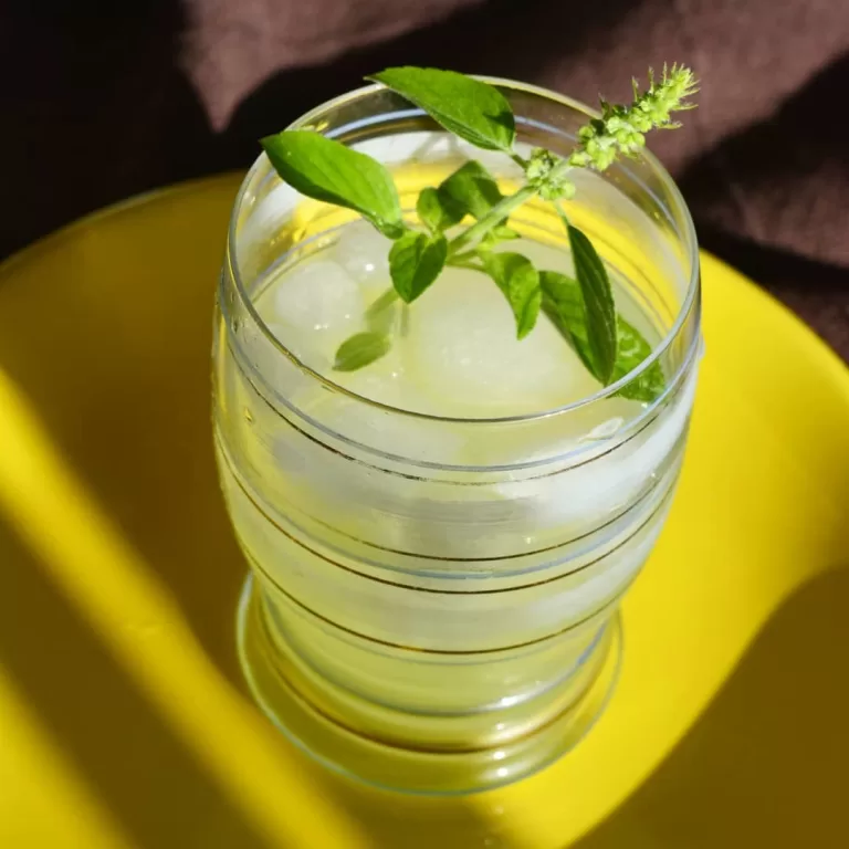 Receita de Basil smash