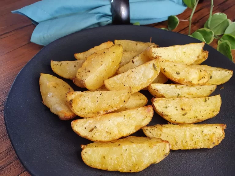 Receita de Batata assada crocante