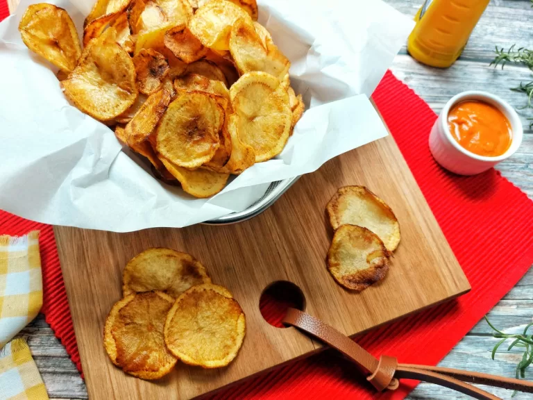 Receita de Batata chips