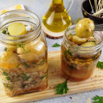 Batata em conserva