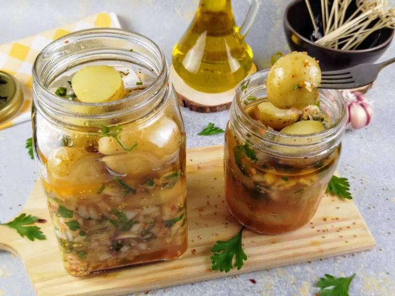 Receita de Batata em conserva