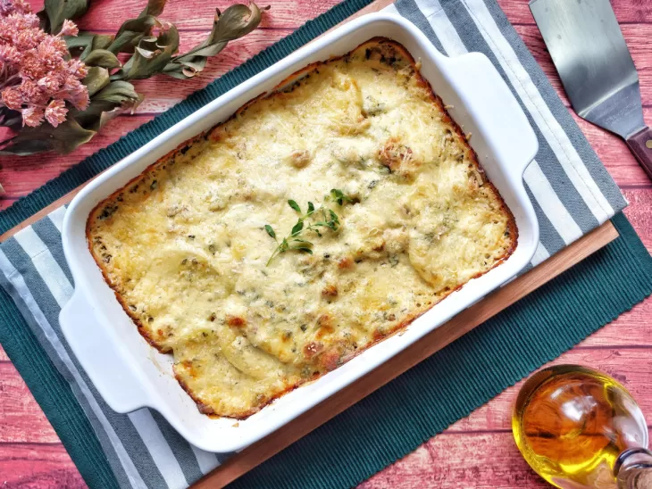 Receita de Batata gratinada
