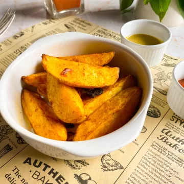 Batata na air fryer
