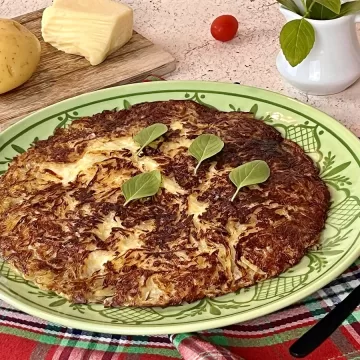 Batata rösti (batatas hash brown)