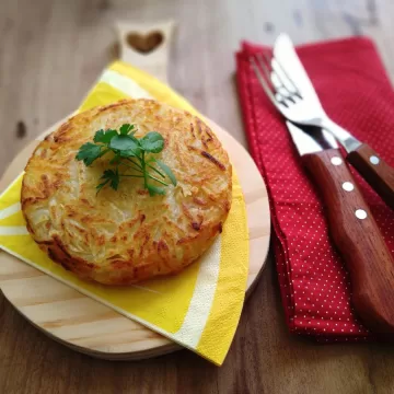 Batata rosti recheada