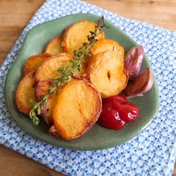 Batata rústica na airfryer