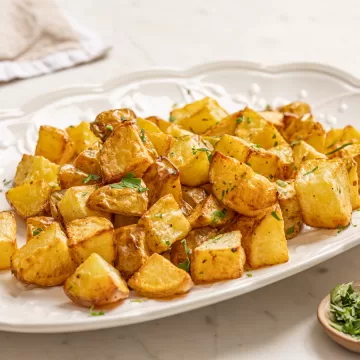 Batata sauté na air fryer